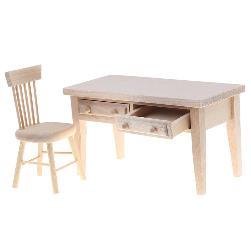 

Мини-кукольная мебель, стол, стул, набор, миниатюрная гостиная, детская игровая игрушка