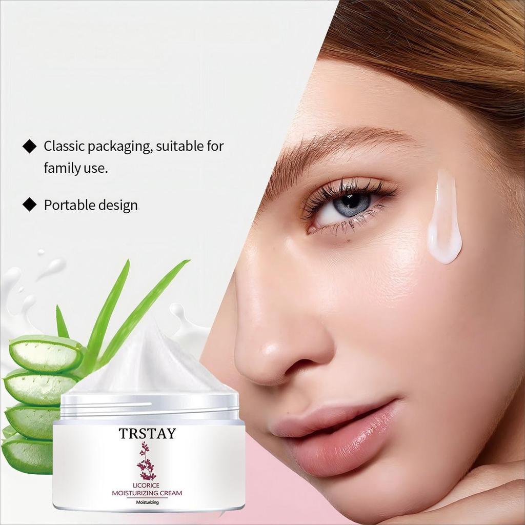 Translucent Cream, Gentle and Non-irritating, Smooths Wrinkles, Shrinks Pores, Fades Fine Lines, and Leaves Skin Soft and Delicate