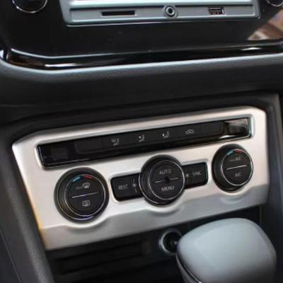  for VW Tiguan L 2017- 2025 Air-condition Switch Around Cover Trim ABS Pearl  Car Accessories Stickers