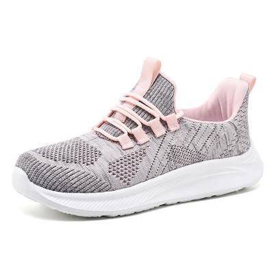 Women's Summer Comfortable Walking Shoes Breathable Mesh Design Non-Slip Soft Bottom Single Sports Shoes Elderly Moms