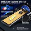 2Pcs Canbus H4 LED Headlight Bulbs High Low Beam 30000LM Car Motorcycle Lights 32Core CSP Led Lamps Auto Moto Headlamp Plug&Play 12V 6500K White