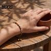 Bohemian Beaded Bracelet for Women, Handmade Bamboo Joint Lightweight Vacation Wrist Jewelry Stackable Bracelet, Ethnic Style Boho Summer Casual Daily