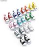 1 pièce Chaussures Mini Innovantes et Pratiques de 3,5 cm pour Poupée Russe 1/6 Chaussures Baskets Bottes Jouet Danse des Doigts Chaussures en Toile