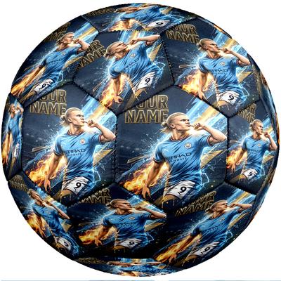 Erling Haaland Moda Taglia 5 Calcio Resistente all'Usura Antiscivolo Pallone da Calcio Per Allenamento Sportivo Uso Ricreativo