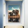 Wildlife Elephant Family Posters Canvas Painting Animal Father Mother Baby Love Wall Art Picture For Modern Room Home Decoration
