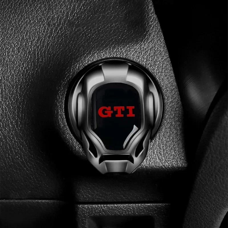 

For VW New Car One-click Start Stop Button Sticker Cover for Volkswagen GTI Golf Passat Jetta Touareg Tiguan Polo Scirocco Bee