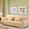 Elastic Solid Color 3 Seater Sofa Cover Extendable Washable Stretch Couch Cover All-inclusive Dustproof Sofaslip Apartment