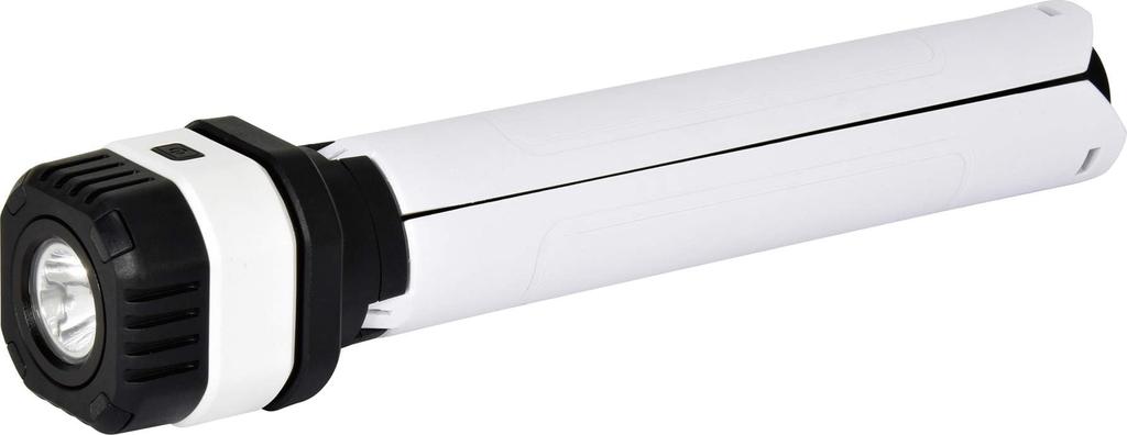 Nichido Kogyo 2-Way Camping Light Tomosuru LEH-2WAYL-CH, a Rechargeable LED Light That Can Be Used As a Tripod Light or a Handheld Light.