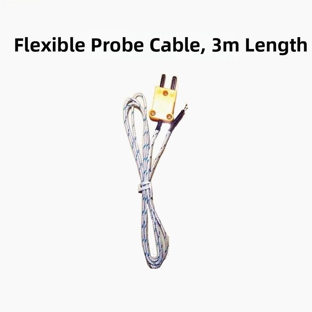 Durable K-Type Fiberglass Thermocouple -50°C to 150°C Temperature Measuring Wire