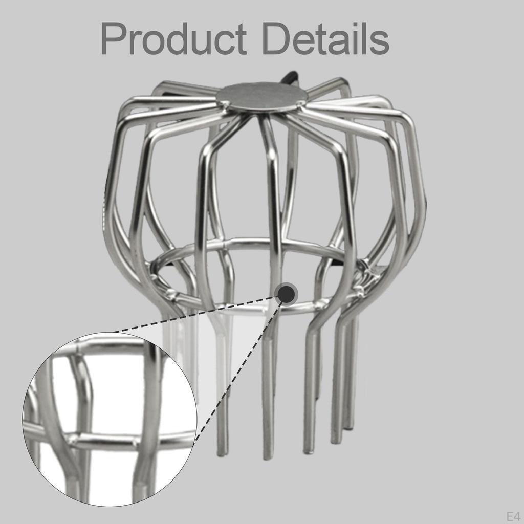 Drain Cover, Anti-Rust Guard, Stainless Steel, Leaf Protection, Clogging , Precision Casting,