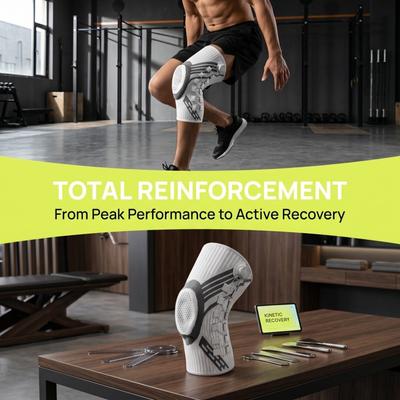 Elastic Shin Defender Adjustable Knee Brace Support Professional Sports Knee Brace  Running