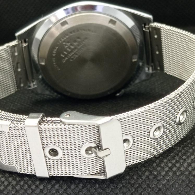 REFURBISHED VINTAGE SEIKO 5 AUTO 7009A JAPAN MENS D/D RED WATCH 610b-a318050-9 SKU610b-a318050