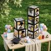 Box - Black Version - Venue Decoration - Surprise Box - Graduation Party Gift Box