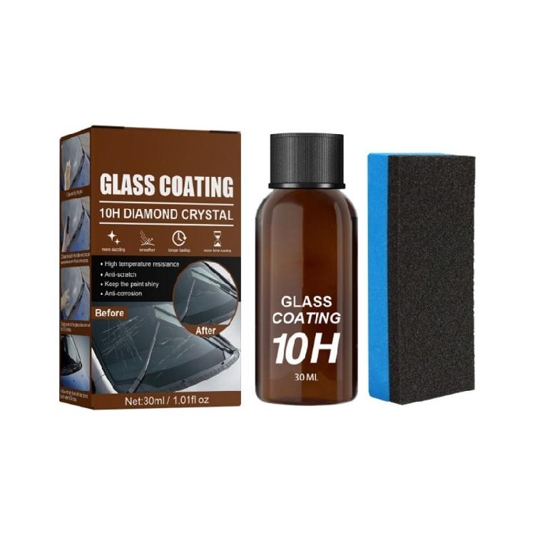 

Heat & Cold Resistant Auto Glass Coating 30ml with Applicator Sponge Scratch resistant Automotive Coating for Vehicles 1