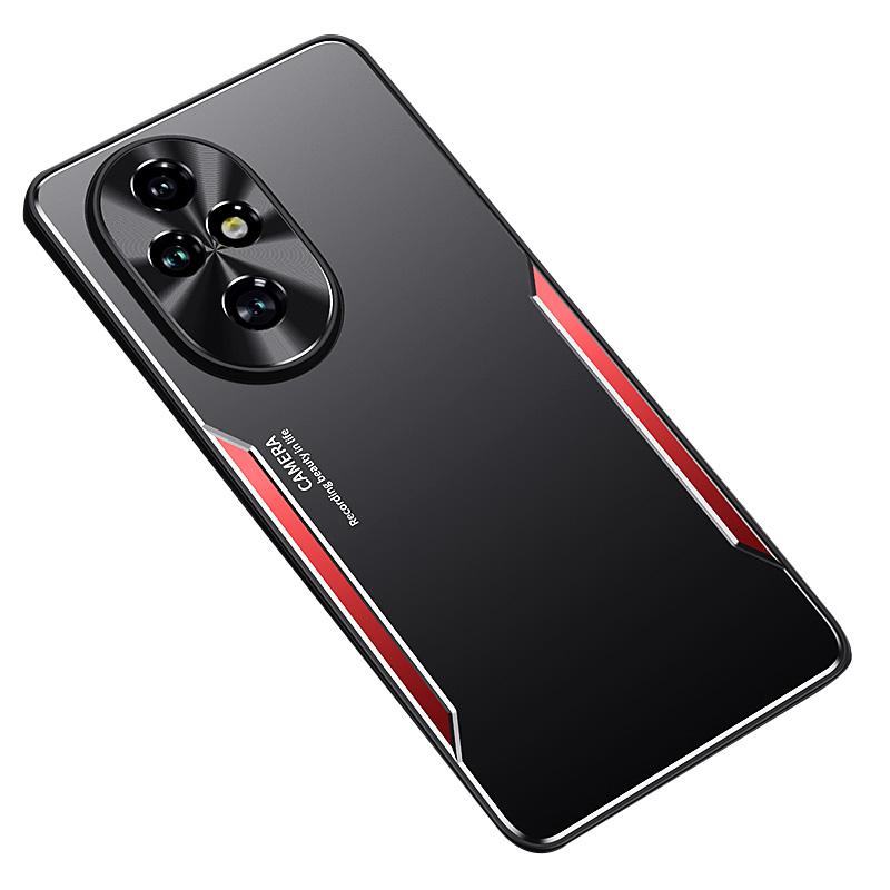 Etui na Honor 200 5G Stop Aluminium+TPU Wstrząsoodporne Ochronne Etui na Telefon