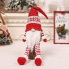 Kawaii Christmas Faceless Gnome Doll Cartoon Long Old Man Doll Knitted Christmas Doll  Office