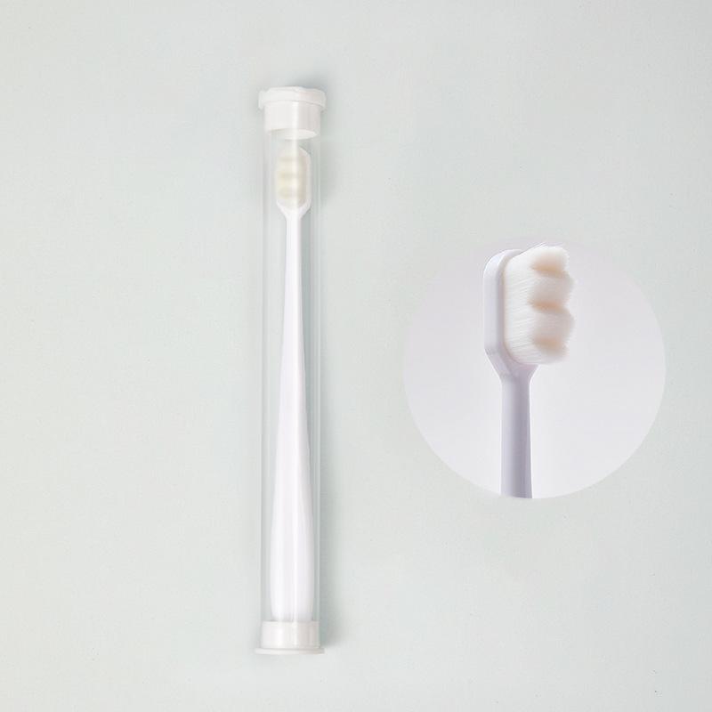 1PC Ultra-fine Soft Toothbrush Million Nano Bristle Adult Tooth Brush Teeth Deep Cleaning Portable Travel Dental Oral Care Brush