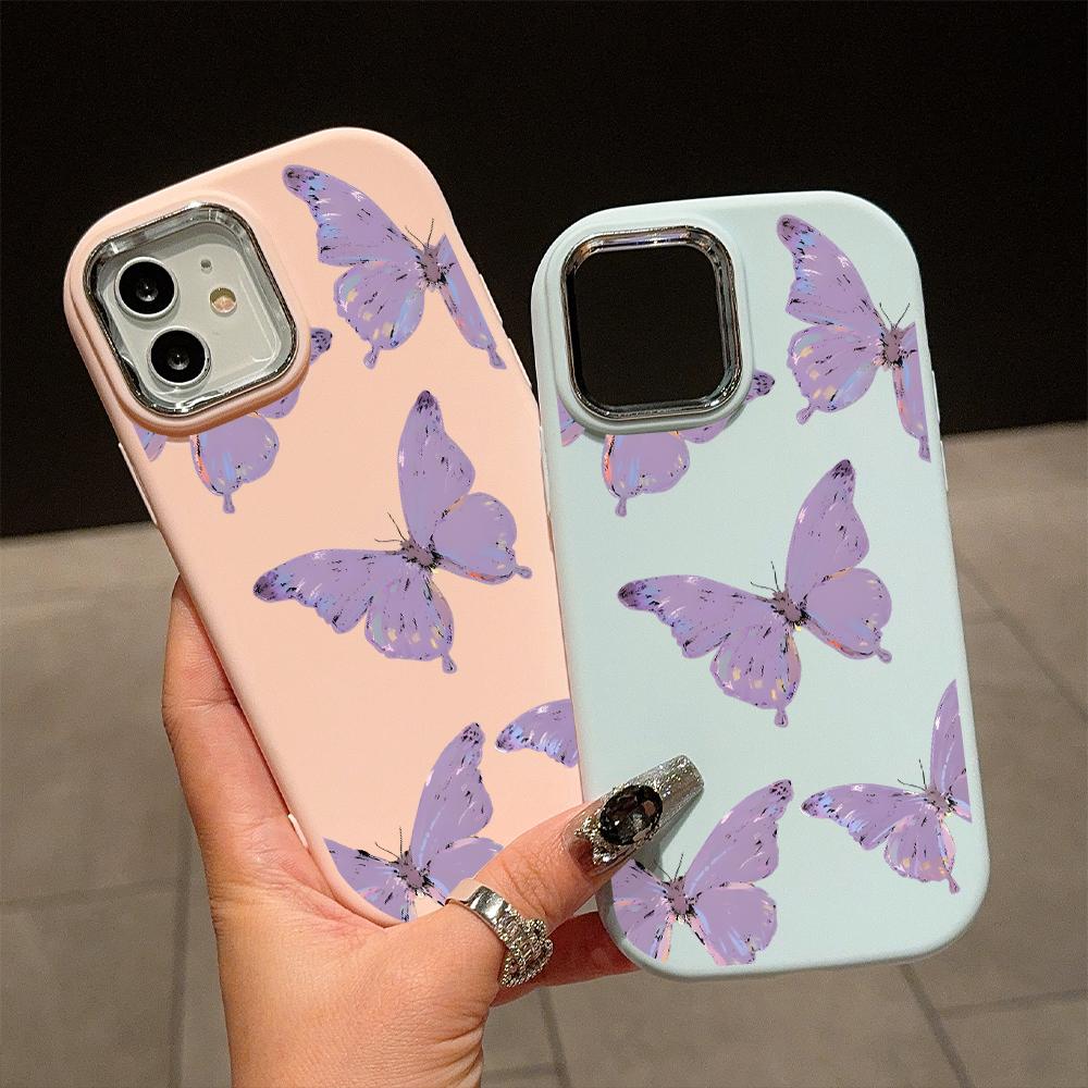 

For Vivo V23 V25 V27 V29 V30 Y27S Y28 Y33S Y36 Infinix Hot30I Hot40 Tecno Spark20 Cartoon Black Cat Silver Edge Soft Liquid Silicone Protective Casing Vivo Y33E 5G рожевий