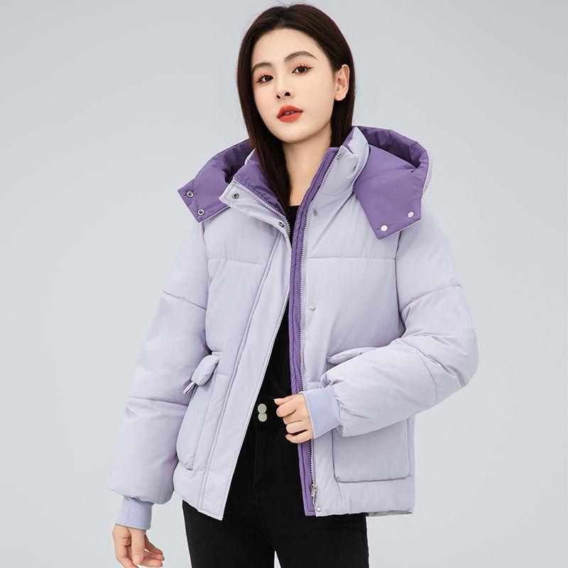 Winter Sweet Loose Cotton Jacket Korean Thickened Hooded Short Fashion Coat
