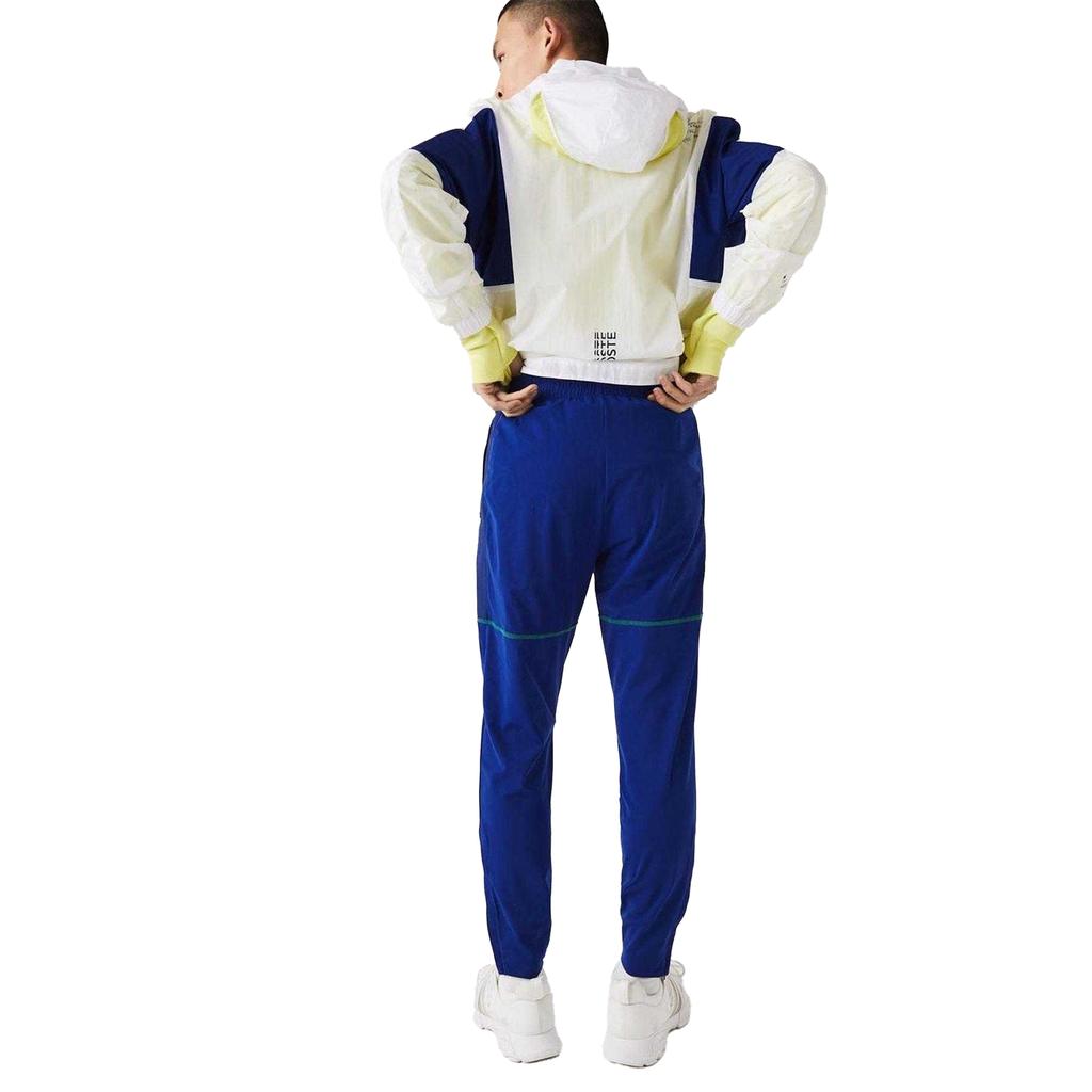 Lacoste Mens Zip Pocket Tapered Tracksuit Bottoms