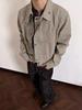 Retro American Vintage Wide Lapel Jacket for Men and Women