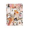 Halloween Ghosts Foral Blankets Fleece Summer Air Conditioning Pumpkin Portable Super Soft Throw Blanket for Home Travel Quilt