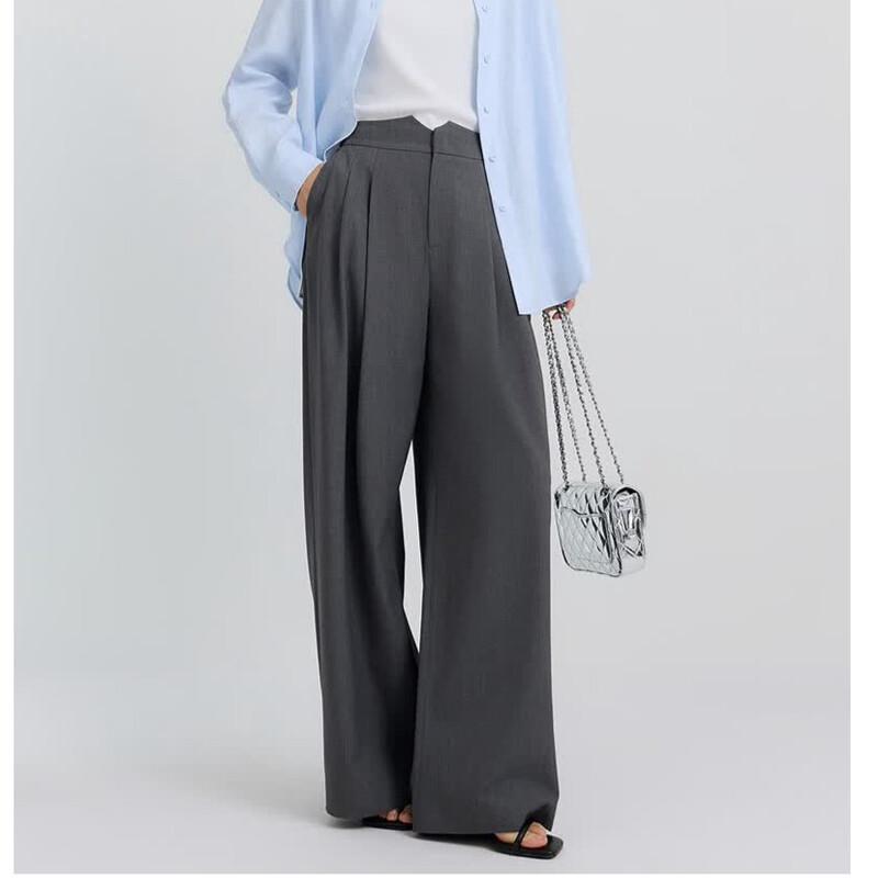 

Gaojin Women s Fashion Straight Wide-Leg Casual Pants XXL