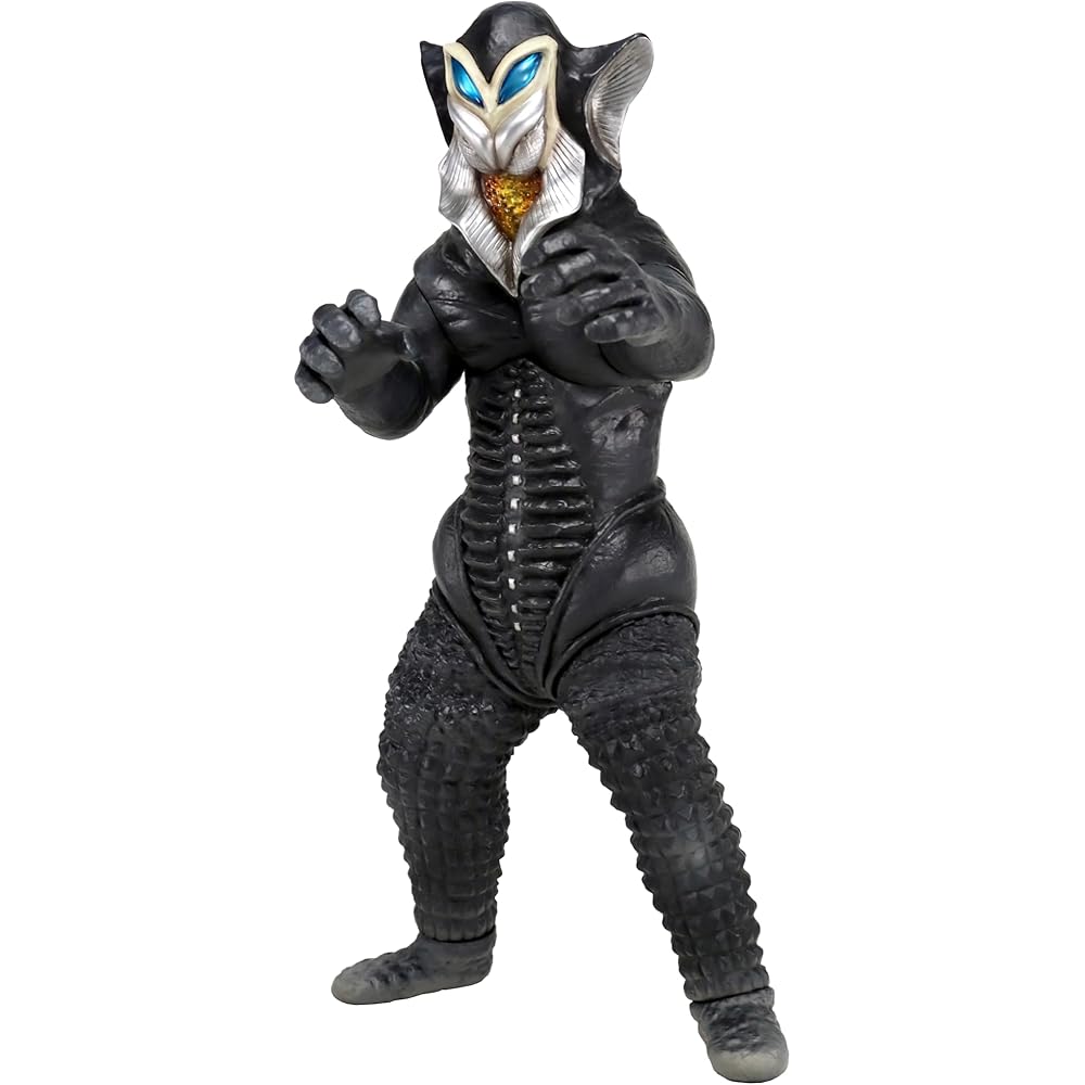 Character Content Production (Ccp) 1/6 Scale Special Effects Series Vol. 107 Ultraman Evil Alien Mephilas, Approximately 280mm, Pre-painted PVC Soft V