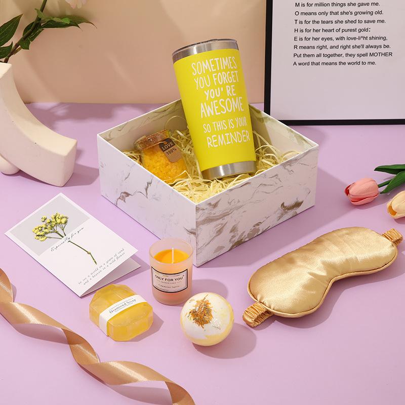 Guests New Custom Birthday Gift Wedding Favor Pink Spa Christmas Gift Set Valentines Day Gifts for Women