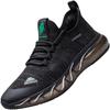 Sneakers Men's new sports and leisure shoes Men's breathable fly-woven shock-absorbing popcorn