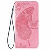 Para OPPO A6 A6C A6S A6T A6X A16 A16S A36 A55S A56 A76 A96 Pro 4G 5G Funda Cartera de Cuero Plegable Soporte para Tarjetas Mariposa Linda