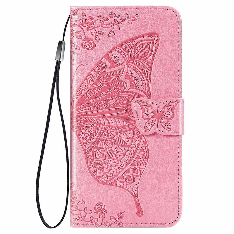 Para OPPO A6 A6C A6S A6T A6X A16 A16S A36 A55S A56 A76 A96 Pro 4G 5G Funda Cartera de Cuero Plegable Soporte para Tarjetas Mariposa Linda