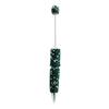 Comfortable Grip Gel Pen Diamond Beadable Pens, Bling Rhinestone Beaded DIY Bead Pen, Crystal Shaft Decorative Craft Black Ink Ballpoint Pens