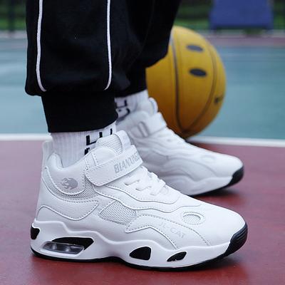 Boys' Mesh Breathable Basketball Shoes Children's Spring and Summer Professional Student Sports Training Non-slip Wear-resistant