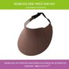 Women's Summer Adjustable Foldable Open-Top Sun Hat with Large Brim for Outdoor Travel