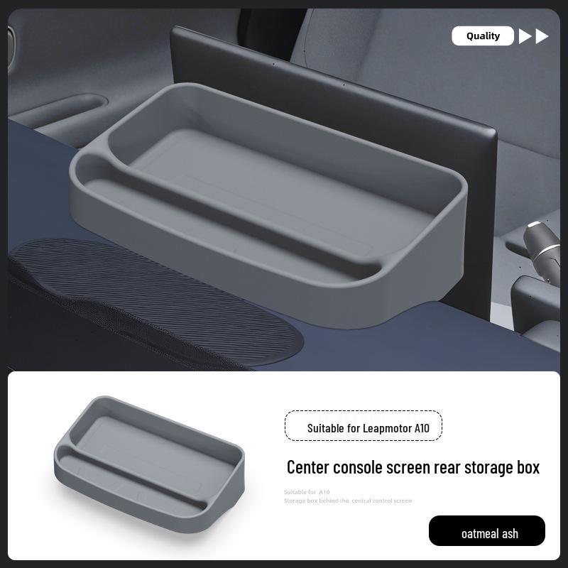 

Compatible Leapmotor A10 Center Console Screen Rear Storage Box Organizer for 26 Models