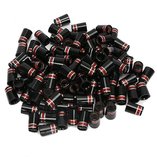 10Pcs Tough Golf Ferrule Lightweight Compact Glitter Design Golf Iron Ferrule for Sport