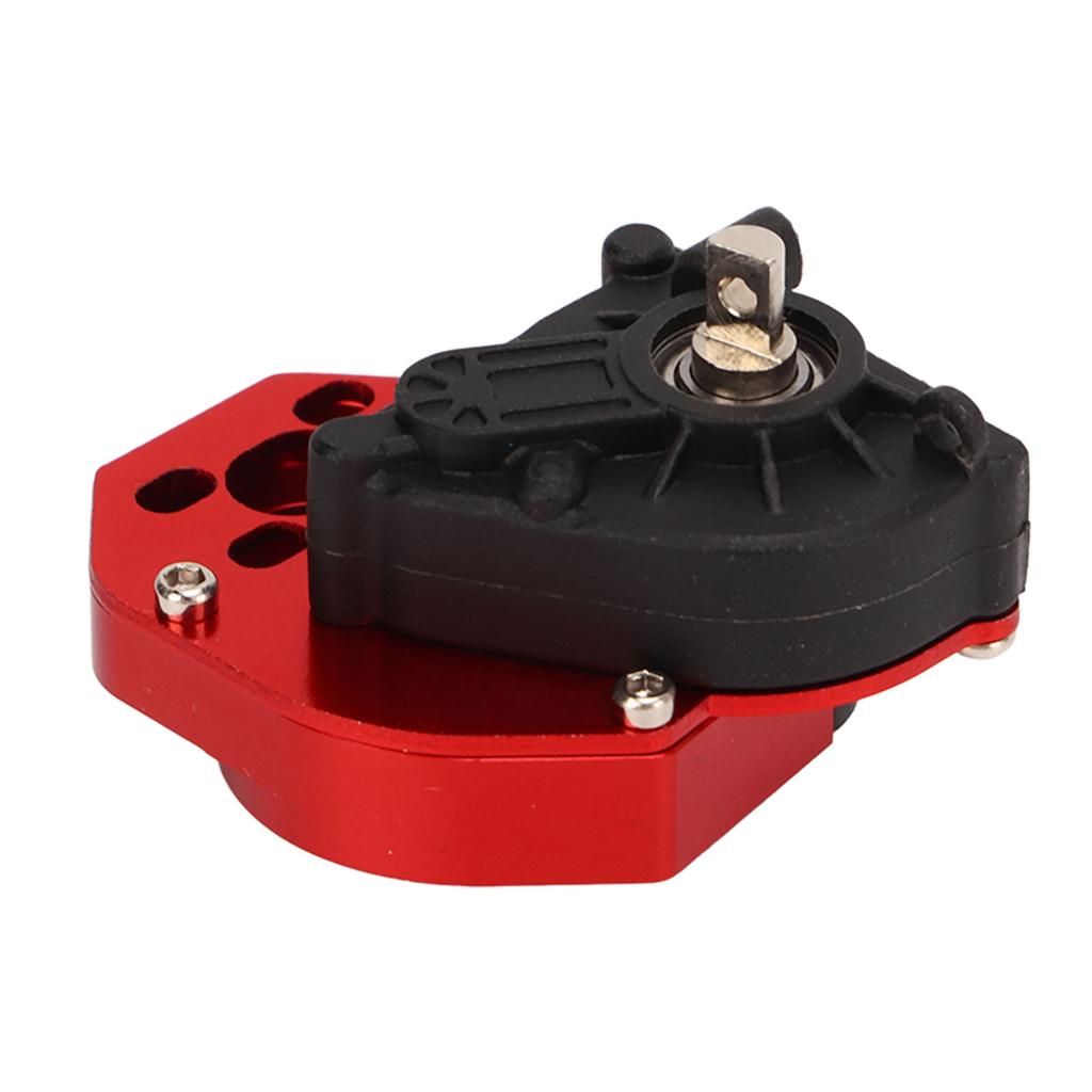 Aluminum Alloy Gearbox with Plastic Gear for Axial SCX24 AXI90081 Deadbolt 1/24 RC Car Upgrade Parts