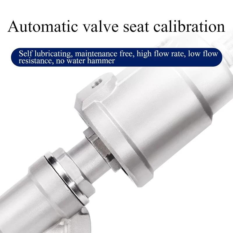 DN8 11 11 11 11 11 11 11 High Temperature And Corrosion Resistant Steam Pneumatic Valve Y Type Internal Thread Angle Seat Valve