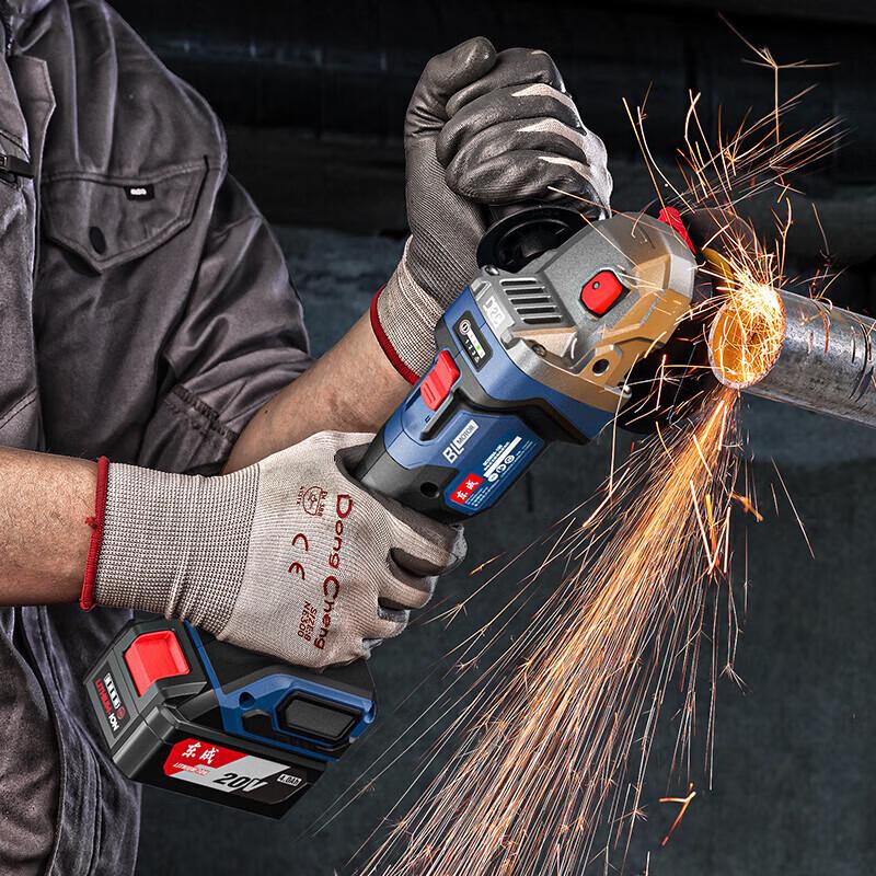 Dongcheng Brushless Cordless Angle Grinder Kit CN plug (adapter included)
