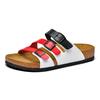 Fashion Men's summer slippers Personalized leisure design style beach Outdoor leisure street walking Fashiona breathable couple shoes