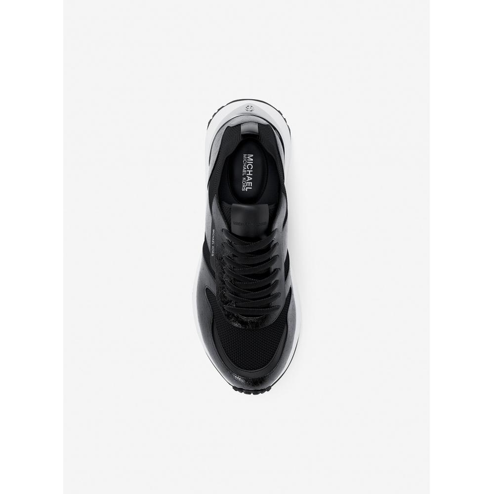 Michael Kors Jesse Mix Media Sneakers 49s6jsfs3d1 Black