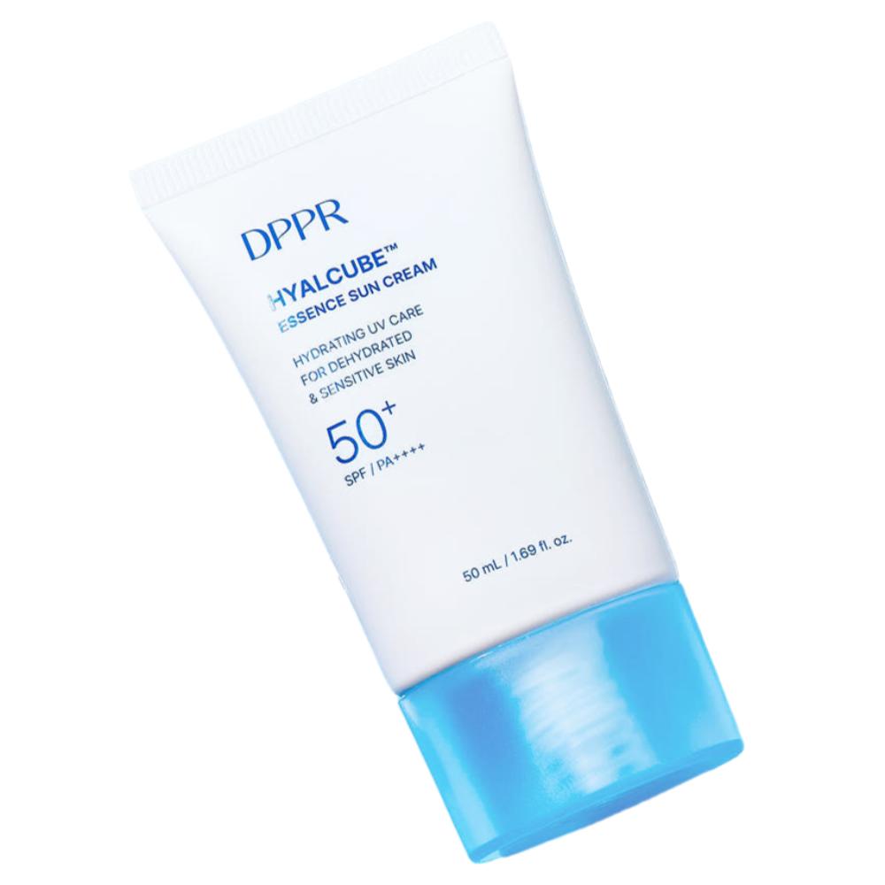 DPPR Hyaluronic Acid Hyalcube Essence Suncream 50ml + Moisture Cream 100ml Set