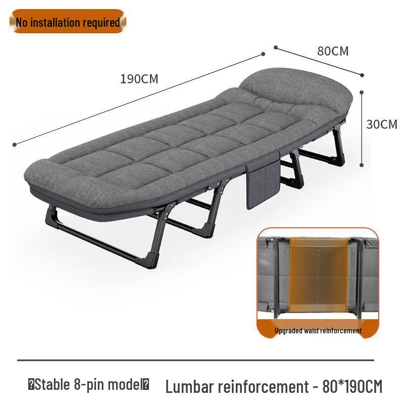 Compact Portable Folding Recliner for Office, Home, and Outdoor Use