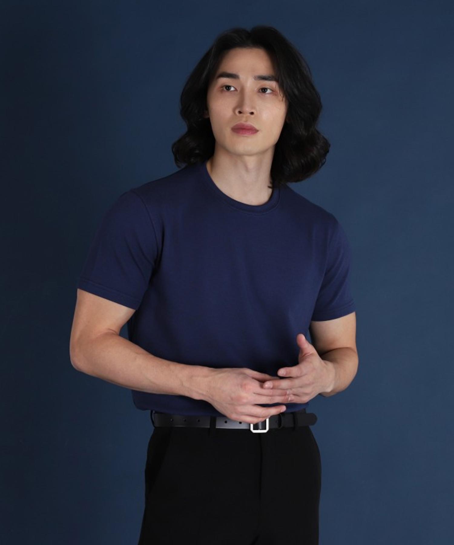 Bostfit Signature Muscle Fit Cotton Modal Short Sleeve T-Shirt Ocean Navy Navy/2Xl (110 Muscle Fit)