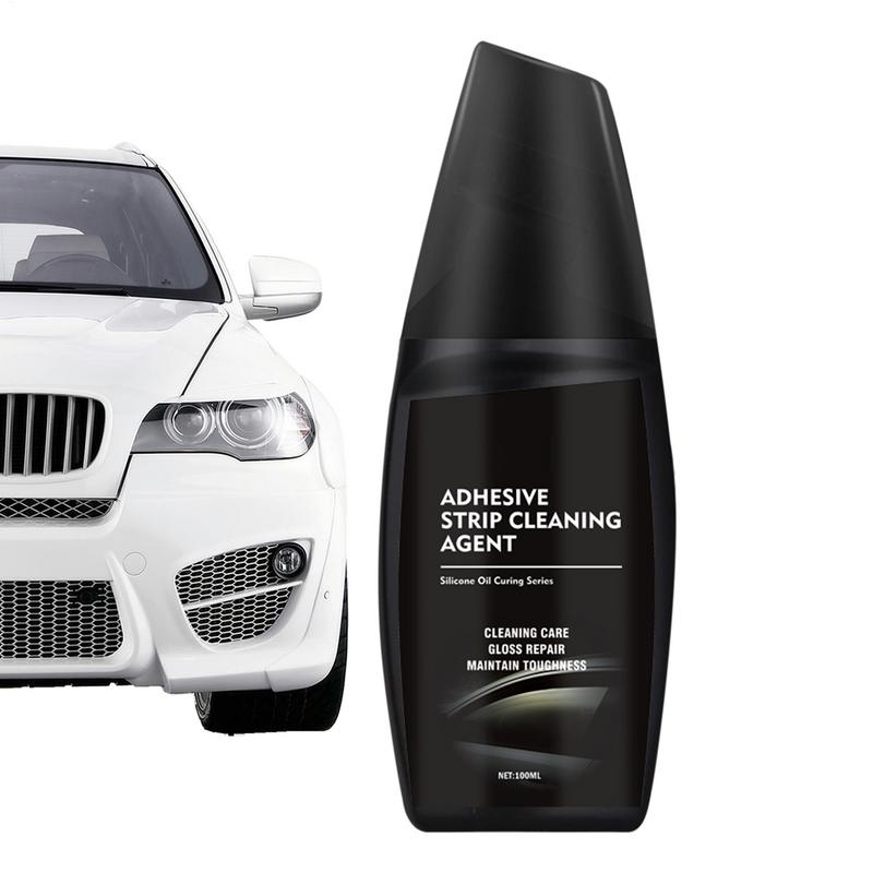 100ml Car Rubber Conditioner Rubber Strip Maintenance Agent Softening Agent Eliminates Noise Rubber Cleaner For Car SUV Vehicle