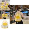 Style Cute Canvas Backpack With Zipper Closure And Internal Organizer For Daily Use