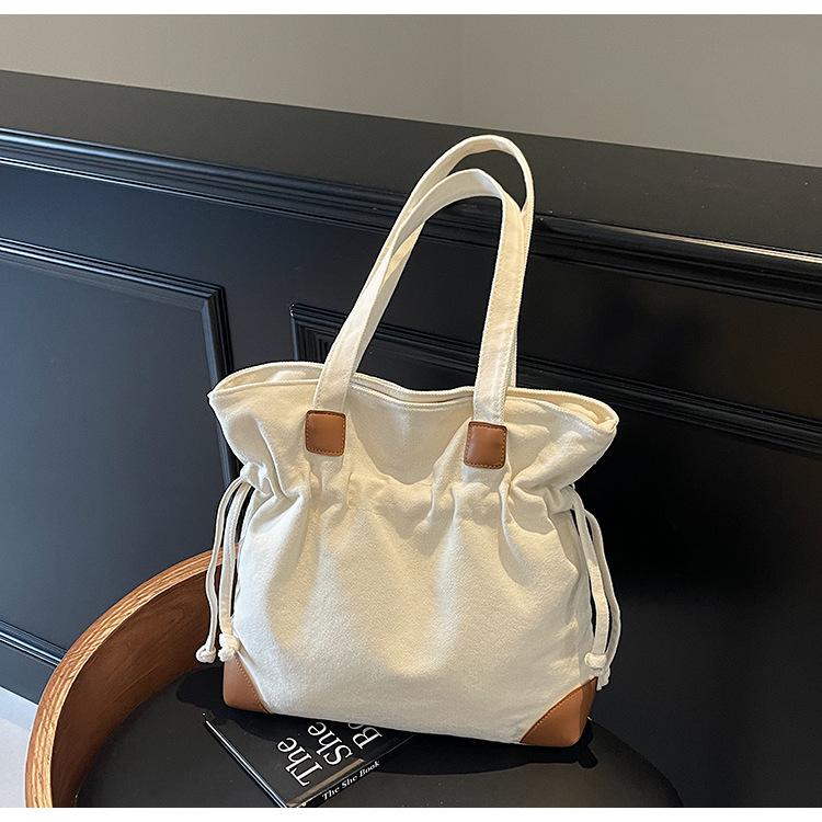 Versatile New Women's Shoulder Bag Cute College Student Lazy Style Class Large Capacity Messenger Tote Women's Bag