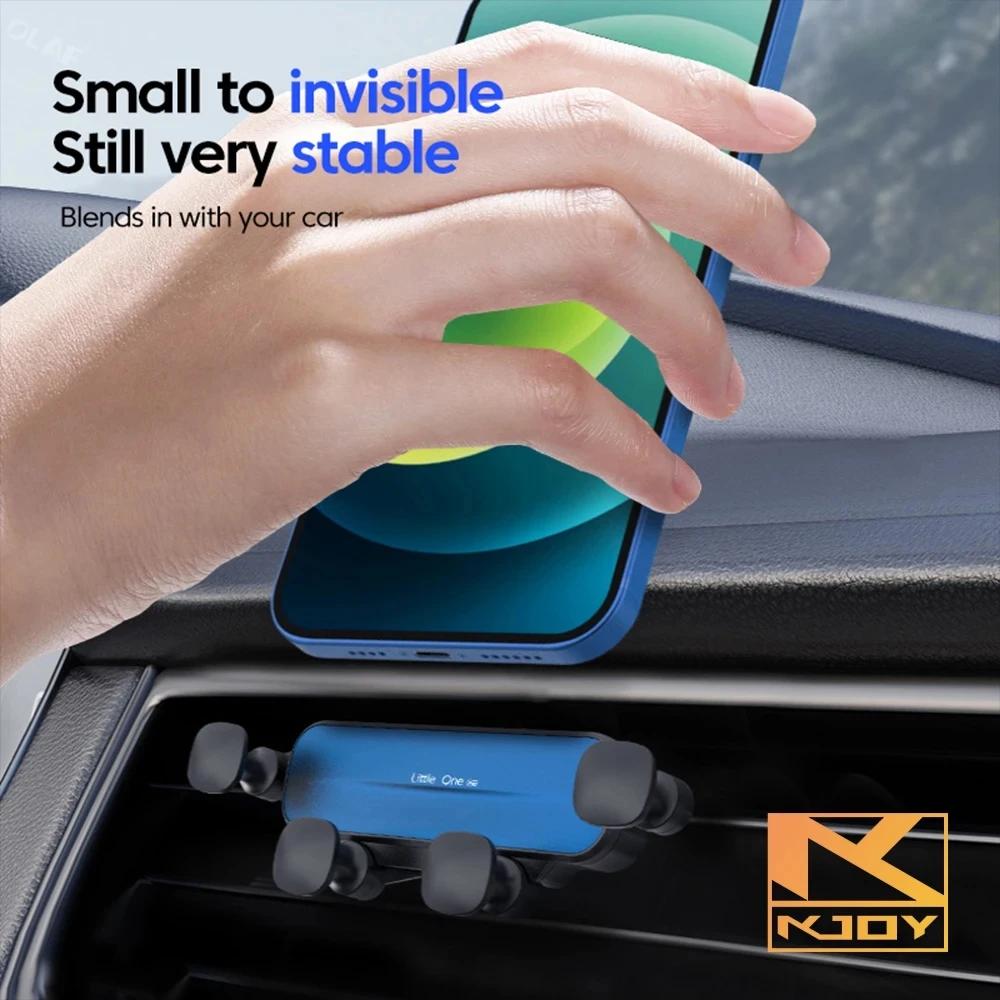 1pc Gravity Car Phone Holder In Car Air Vent Mount Mobile Phone Stand Supports For iPhone Xiaomi Samsung Huawei Cell Car Holder
