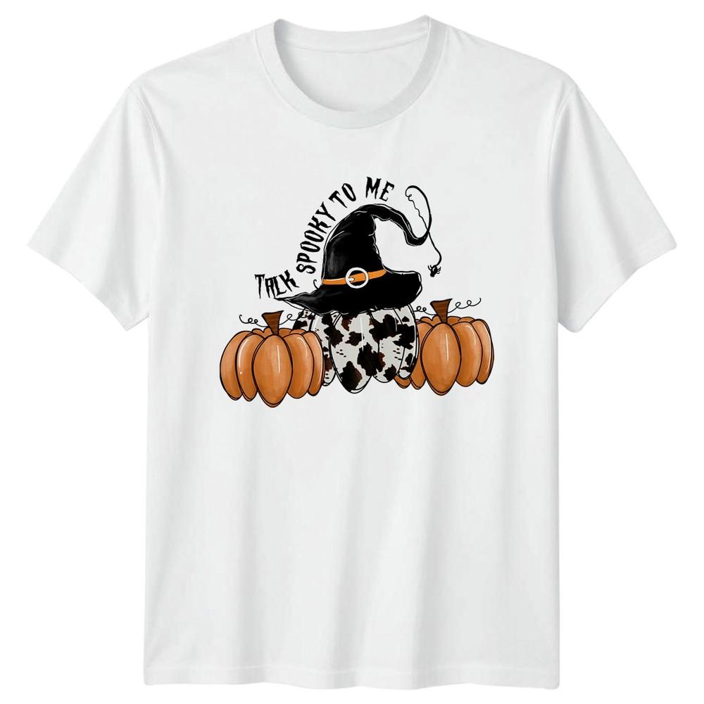 Talk Spooky To Me Unisexs TShirt Western Halloween Halloween Gift For Her S
